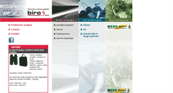 Desktop Screenshot of biros.si
